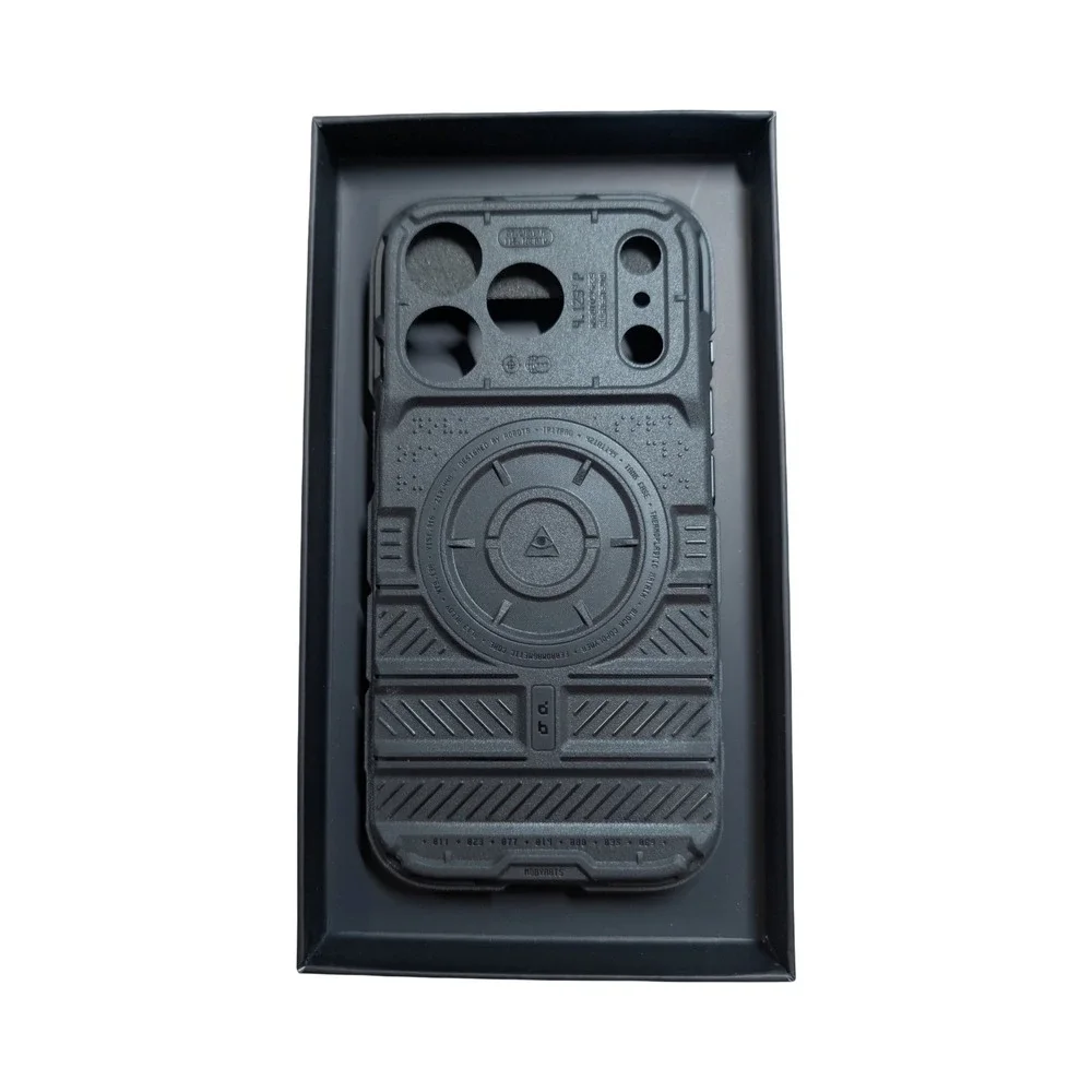 Gg1-O dbrand Combat-Ready Case with MagSafe Apple iPhone 17 Pro Black Tank